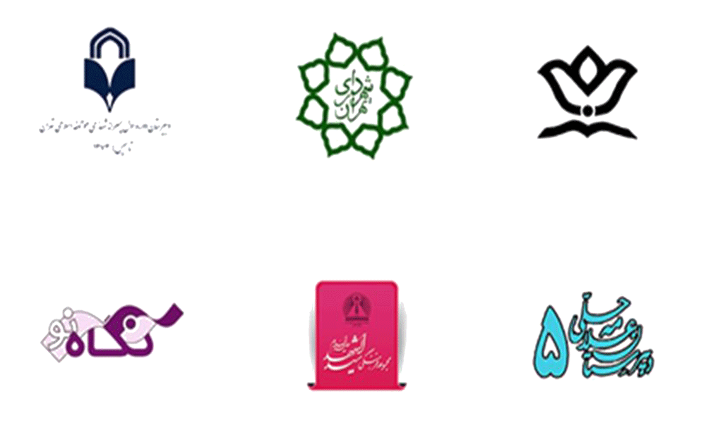 لوگوهای همراهان اردوی دانش آموزی گنج بازی سالند اسلاید دوم